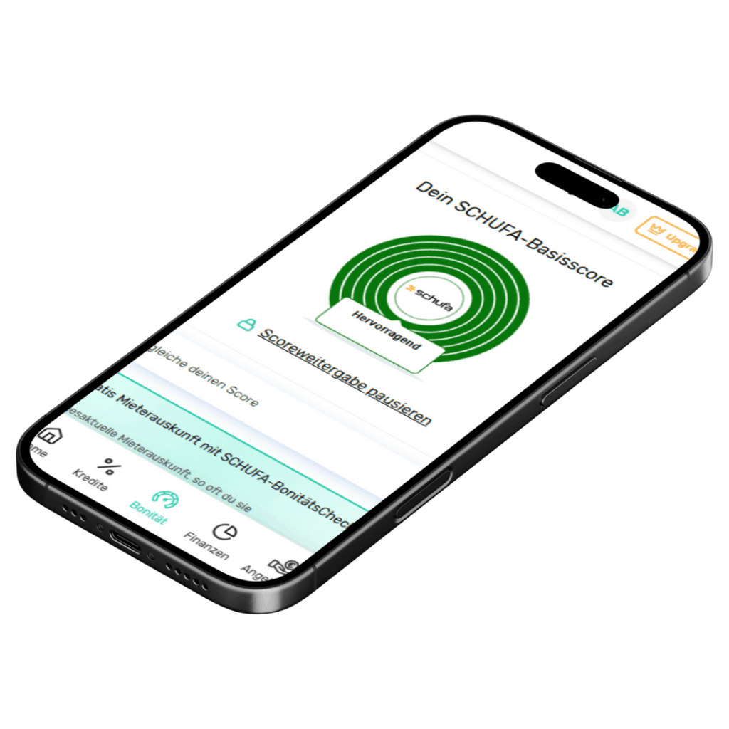 SCHUFA Dateneinblick in bonify Handy-App