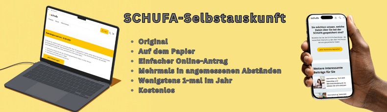 SCHUFA-Selbstauskunft kostenlos per Post